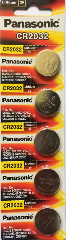 Panasonic Original CR 2032 Battery  (Pack of 5)
