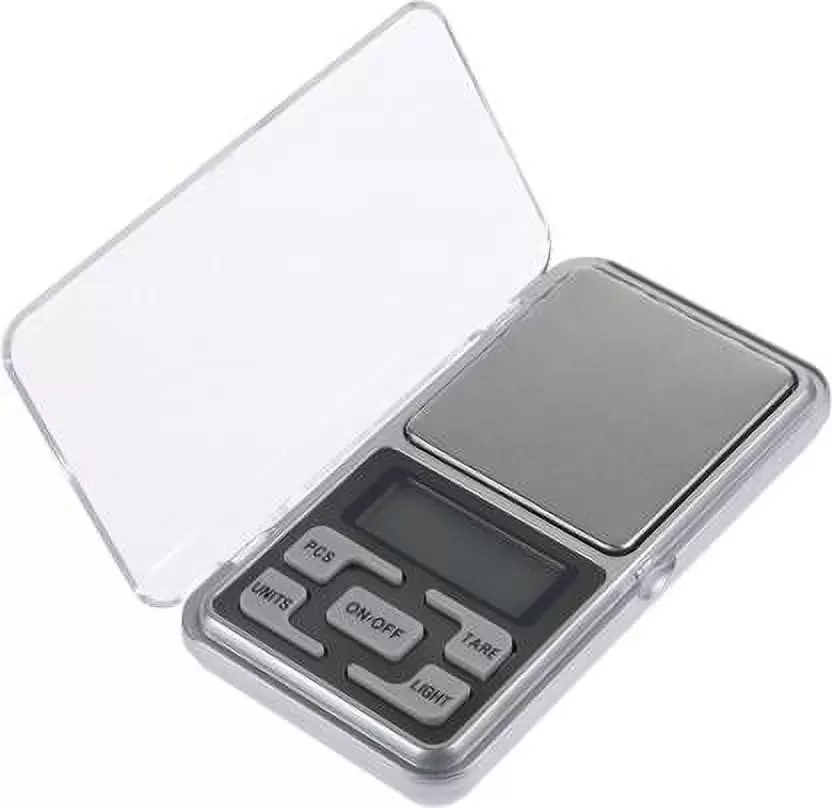 texla 0.01 Gram to 200 Gram Weighing Display Units in G ,OZ ,TL ,CT Jwellery Pocket Weighing Scale (Silver) Weighing Scale  (Silver)