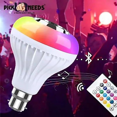 Wireless Bluetooth Led Music Bulb Colorful Lamp Built In Audio Speaker